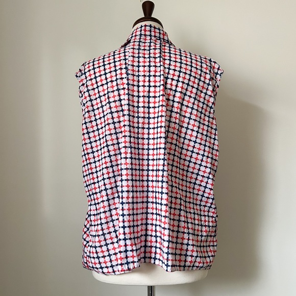 Vintage 70s Sleeveless Western Top • Size XL - Picture 4 of 4